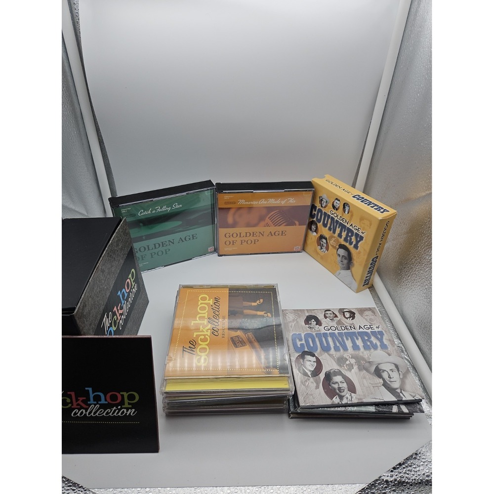 Sock Hop Collection 5 CD box set: Save the Last Dance Plus Extras Country Pop